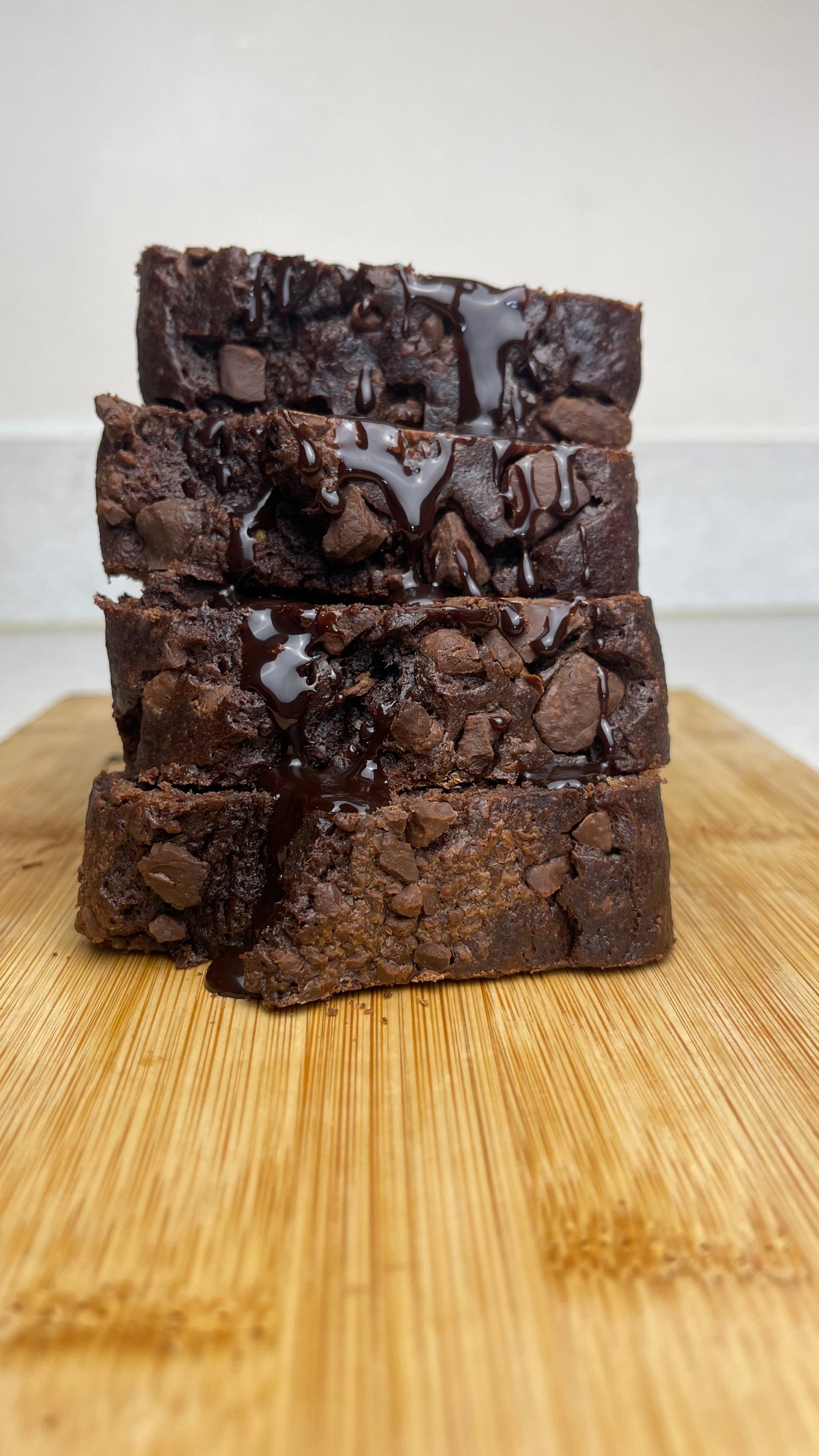 Triple Chocolate Banana Loaf