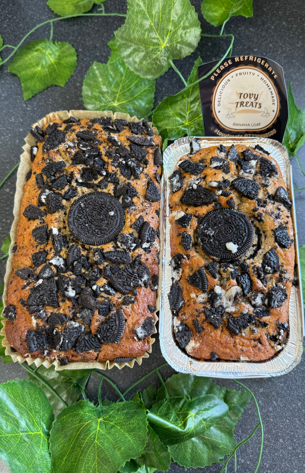 Oreo Banana Loaf