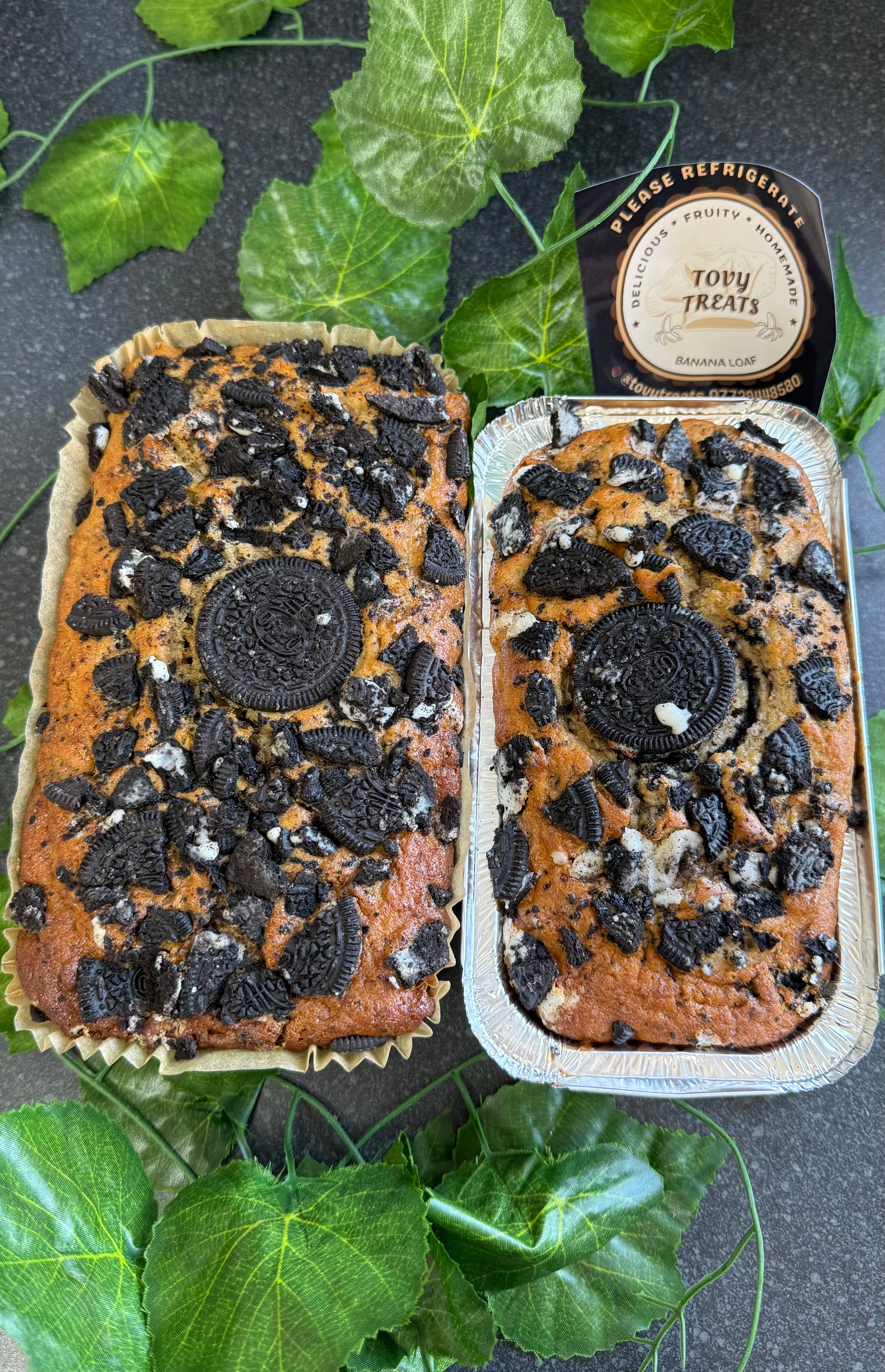 Oreo Banana Loaf