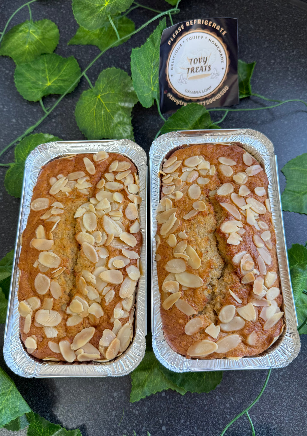 Almond Banana Loaf