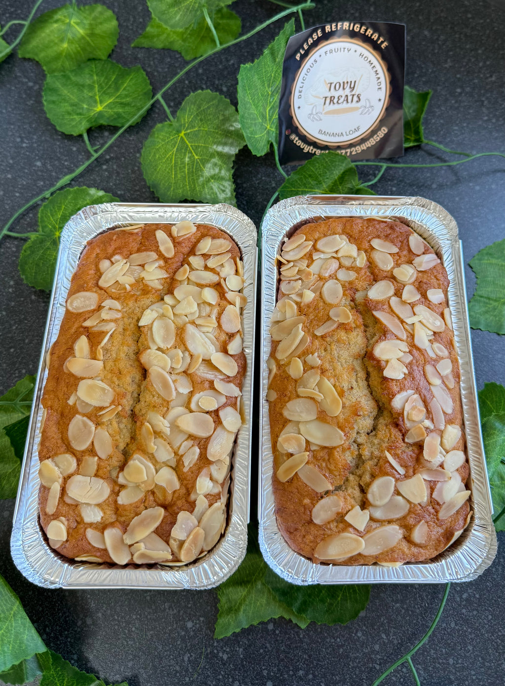 Almond Banana Loaf