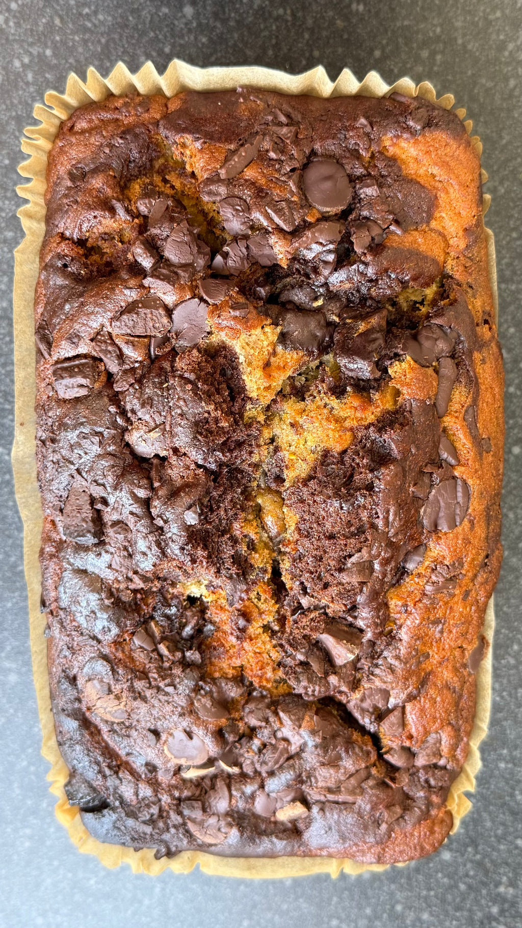 Double Chocolate Banana Loaf