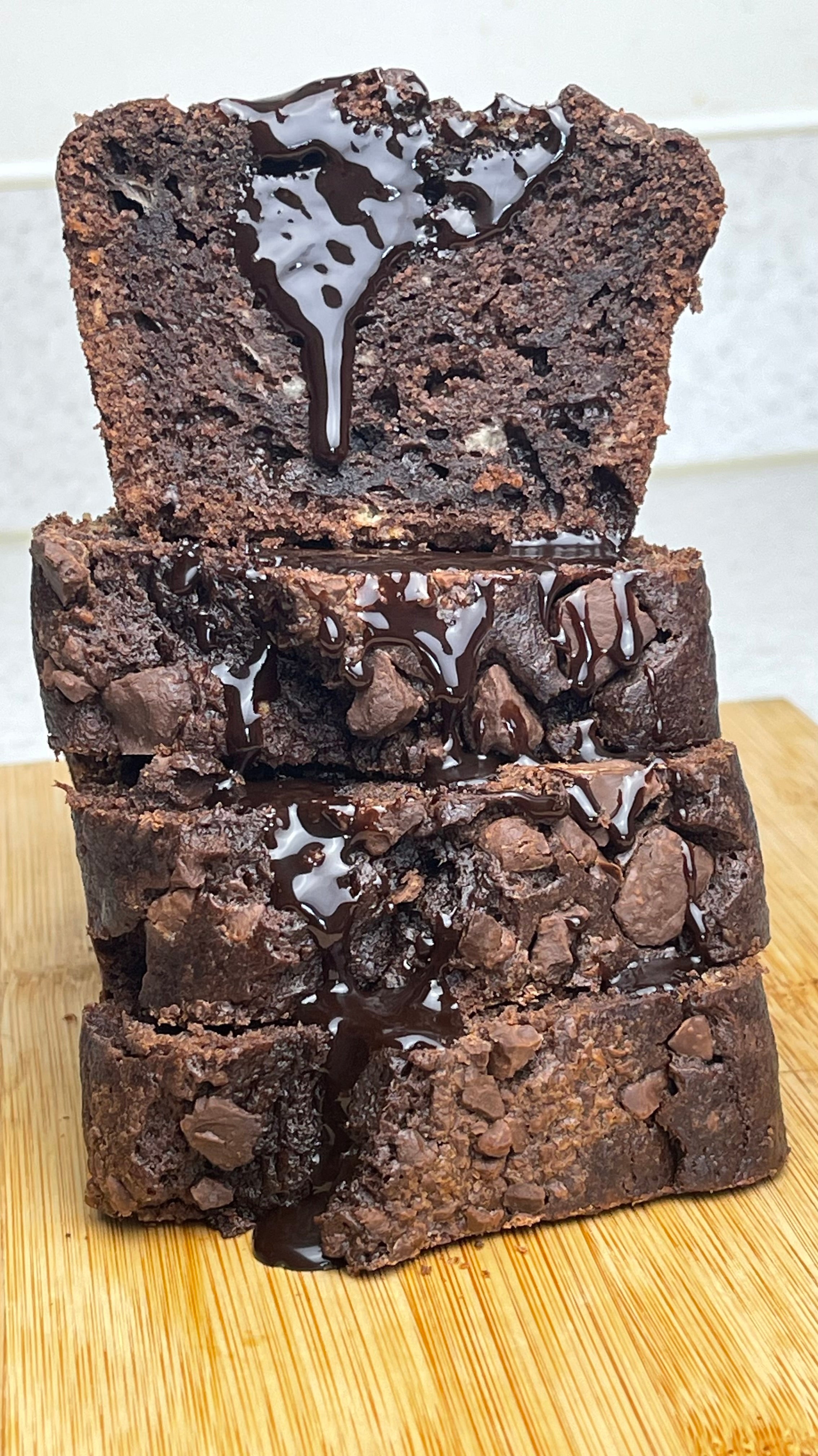 Triple Chocolate Banana Loaf